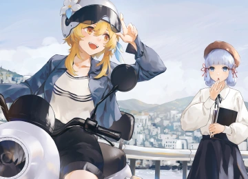 动漫 动漫女孩 原神 4K壁纸  6310x3379