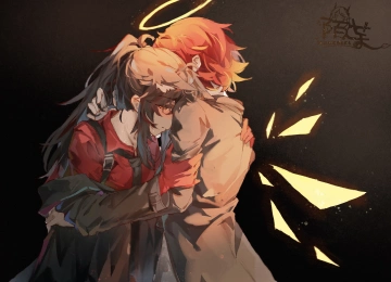 边缘 动漫 动漫女孩 武士 电脑壁纸 4K壁纸  4350x3117
