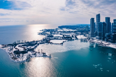 冬日安大略湖畔 3840x2160