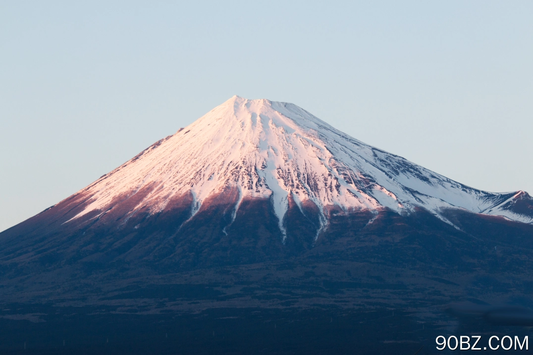 富士山 雪峰 山顶 雪山 自然 景观  电脑壁纸 4K壁纸