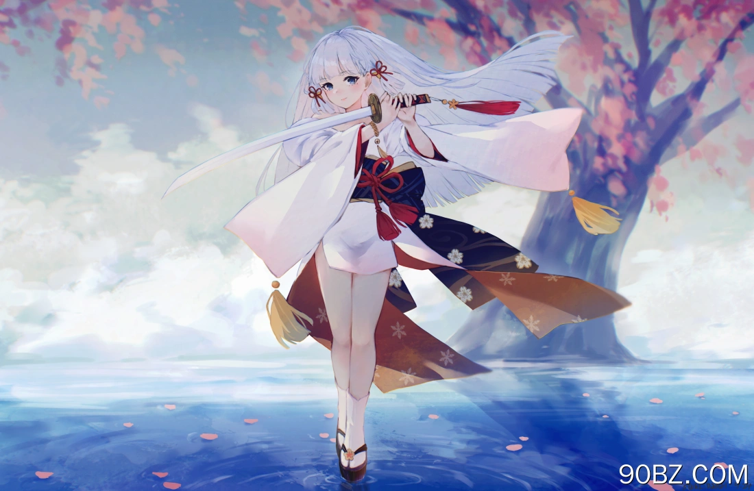 动漫 女孩 神户 原神 和服 武侠 4K壁纸