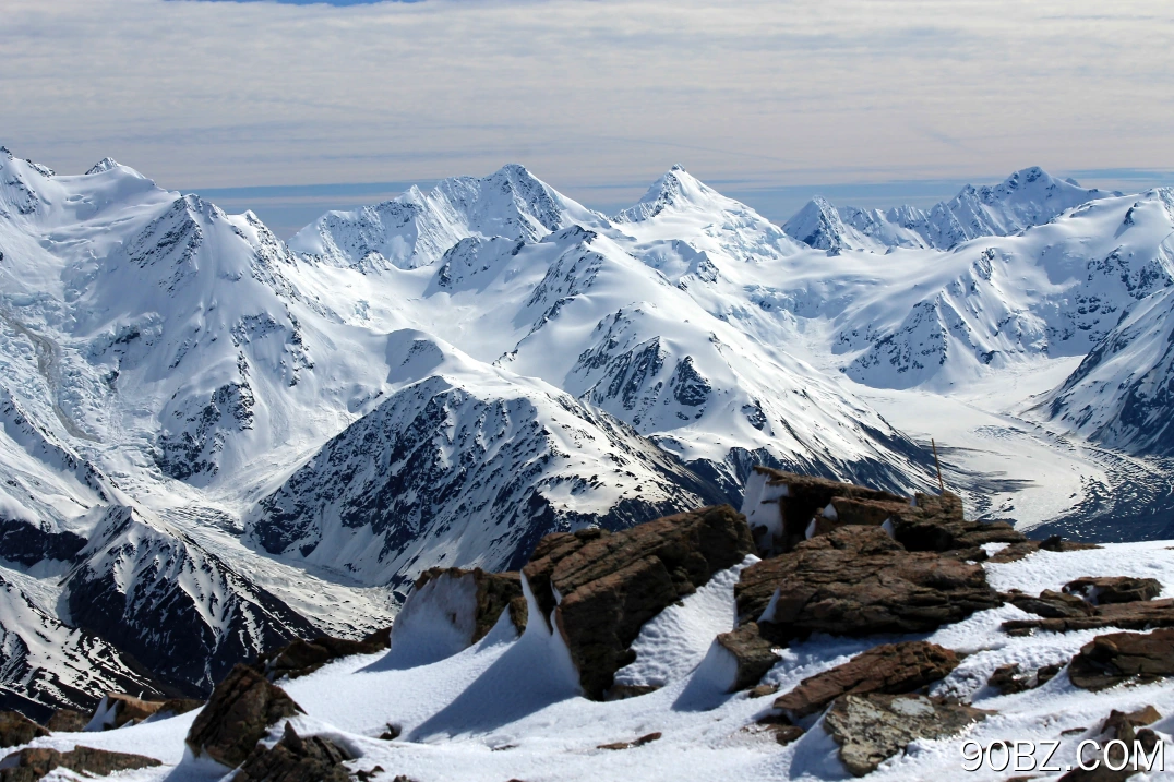 自然 景观 雪峰 雪 山  电脑壁纸 4K壁纸