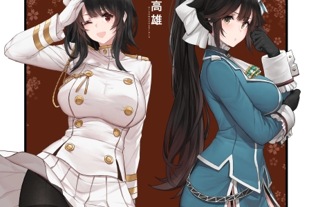 角色 马尾辫 长发 短发 大腿 动漫 动漫女孩 蔚蓝档案 高考 艺术 游戏 电脑壁纸 4K壁纸 4105x3838