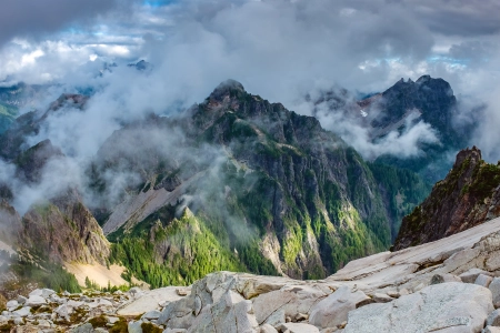 多山的地貌,山脉,高地,自然景观,荒野,壁纸,3840x2400 3840x2400