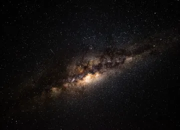 夜 天空 星星 繁星之夜 太空 彗星 银河系 伽利 宇宙 行星 黑暗 天空 天文 星座 4K壁纸  7360x4912