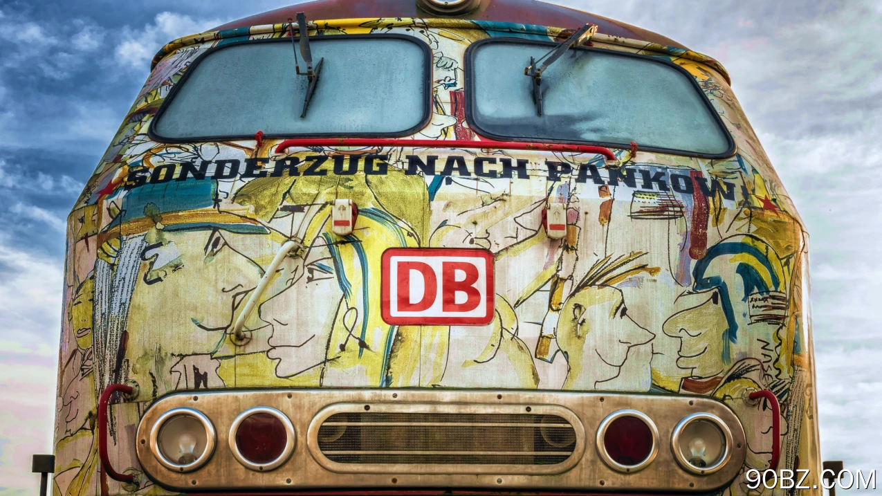 火车,铁路运输,涂鸦,街头艺术,运输,壁纸,2560x1440