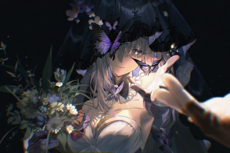 风起云涌蝴蝶少女 3840x2160