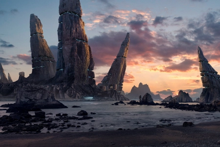 风景 山脉 科幻 AI艺术 太空 宇宙 星球 游戏 电脑壁纸 4K壁纸 3840x2400