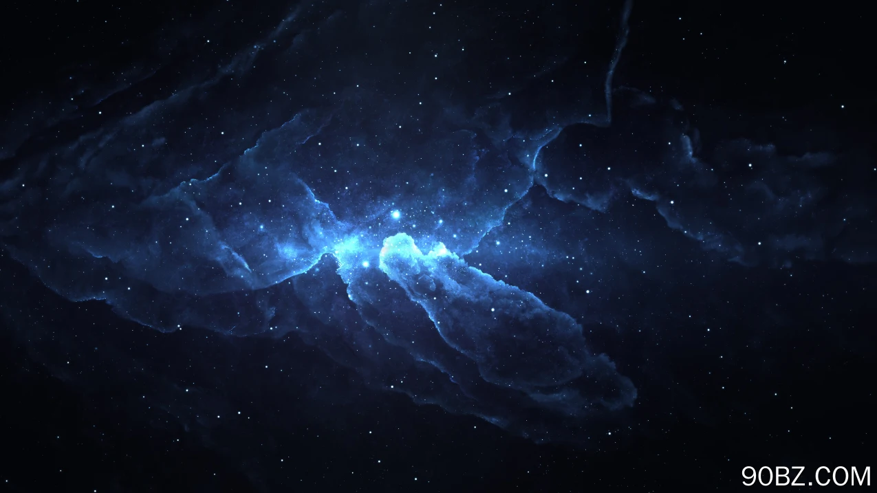 AI艺术 星云 空间 艺术 星星 发光 抽象 灯光 宇宙 4K壁纸