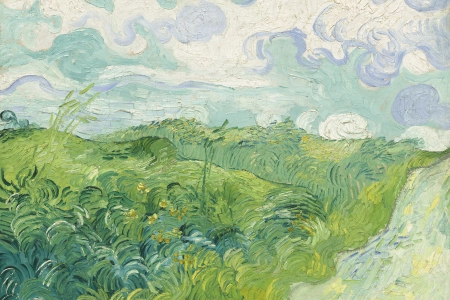 梵高 油画 绘画 风景画 4K壁纸 4000x3139