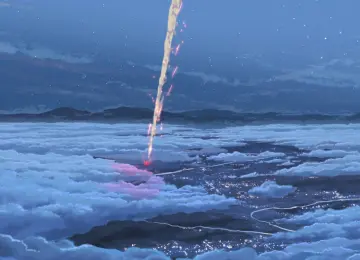 动漫 你的名字 陨石 流星 天空 爱情 浪漫 4K壁纸  3840x2160