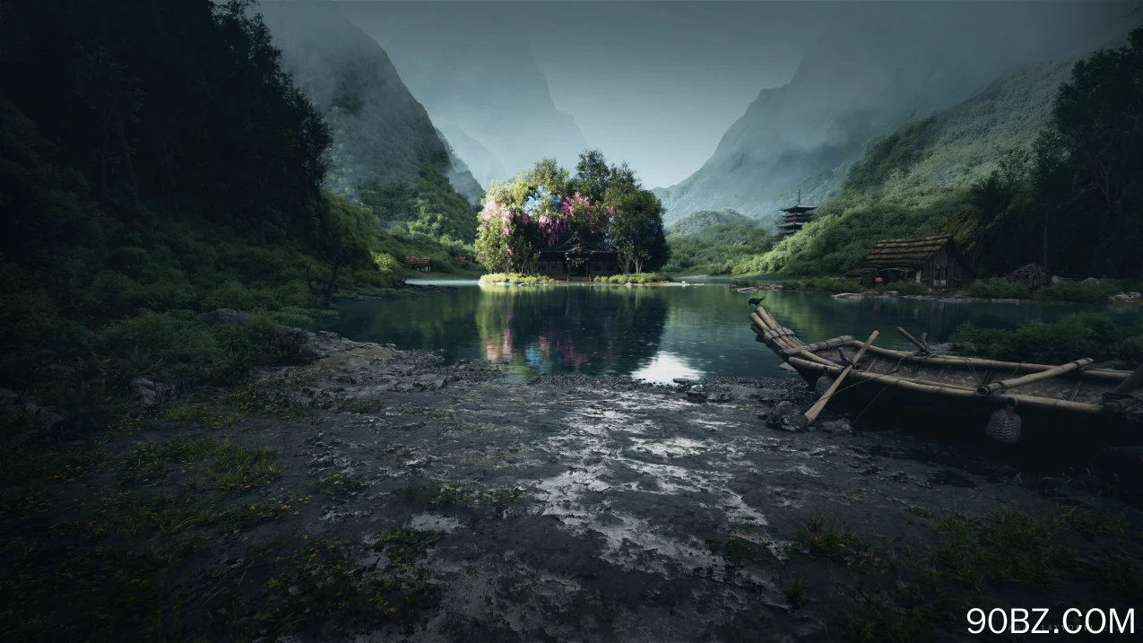 自然 风景 AI艺术 环境 森林 虚幻 引擎 4K壁纸