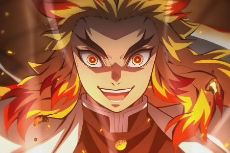 Kyjur伦库,恶魔杀手kimetsu,no,Yaiba,动画片,套,动画,壁纸,3840x2160 3840x2160