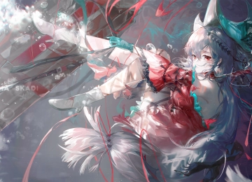 日光诱惑 动漫 动漫女孩 明日方舟 电脑壁纸 4K壁纸  6496x3124