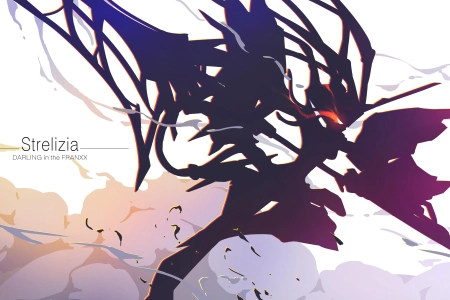 机器人 动漫 零二 机甲 动漫 剪影 DARLING 4K壁纸 5928x3260