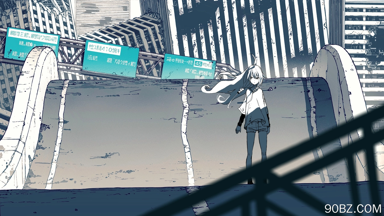 原创 人物 动漫 女孩 破坏 4K壁纸