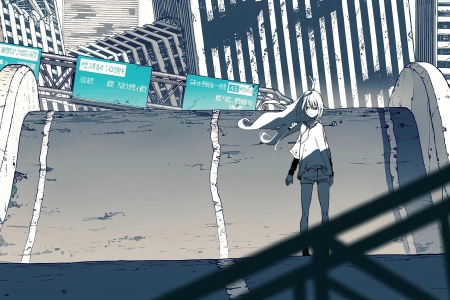 原创 人物 动漫 女孩 破坏 4K壁纸 4095x2302