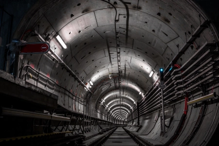 地下 隧道 建筑 地铁 技术  电脑壁纸 4K壁纸 5194x2597