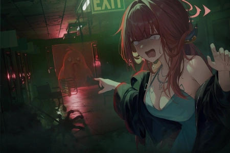 蓝档少女恐惧指物 4096x2877