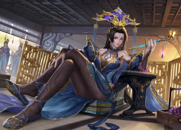 游戏CG 角色 游戏 艺术 女孩 三国杀 电脑壁纸 4K壁纸  6647x3236
