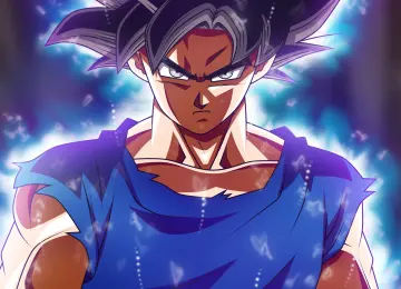 黑发 悟空 动漫 男孩 超级赛亚人 赛亚人 4K壁纸  5760x3240