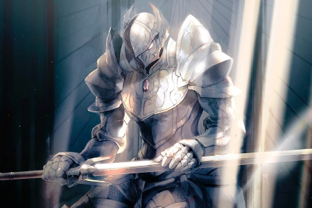 骑士 AI艺术 动漫 剑 霸王 动漫 圣骑士 4K壁纸 3840x2160