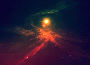 伽利 太空 恒星 宇宙 太空逃逸 星云 太空艺术  电脑壁纸 4K壁纸  3840x2160