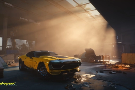 赛博朋克 电子游戏 红色 汽车 电脑 游戏 黄色汽车 车辆 未来主义 4K壁纸 3840x2160