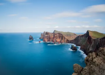 自然 风景 海洋 云 日落 地平线 海岸  电脑壁纸 4K壁纸  5640x3760