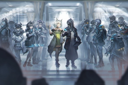 动漫 动漫女孩 武士 卡西 武士 明日方舟 电脑壁纸 4K壁纸 5000x2756